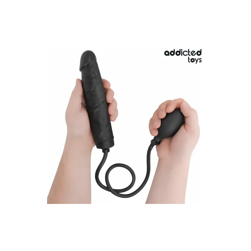 Addicted Toys gode gonflable en silicone modèle 4 - Jouet sexuel ajustable pour plaisir personnalisé