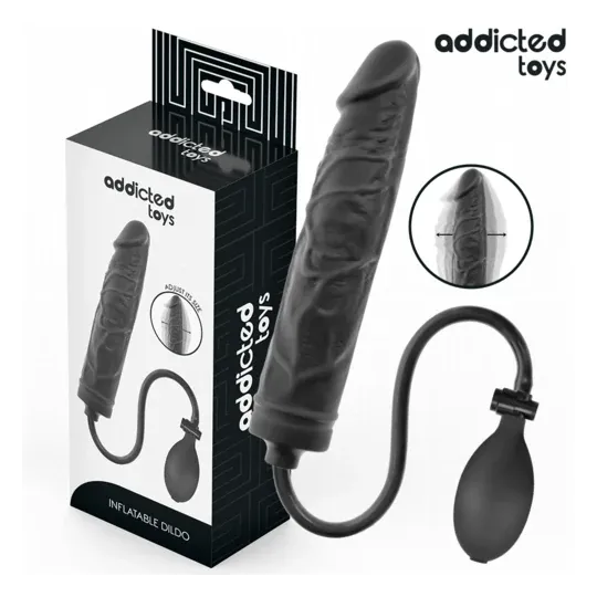 Addicted Toys gode gonflable en silicone modèle 4 - Jouet sexuel ajustable pour plaisir personnalisé