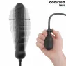Dildo gonfiabile XL Addicted Toys modello 5 vista frontale silicone morbido regolabile per stimolazione punto P