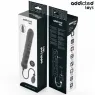 Gode gonflable XL Addicted Toys – modèle 5 vue face silicone souple ajustable pour stimulation point P