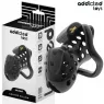 Addicted Toys Locked shackled chastity cage 10.5 cm front view