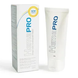 Crema emorroidi Hemapro 500 Cosmetics 75 ml - tubo bianco per emorroidi esterne