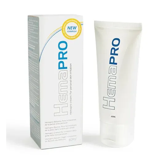 Crème Hemapro 500 Cosmetics 75 ml - Tube blanc pour traitement hémorroïdes externes