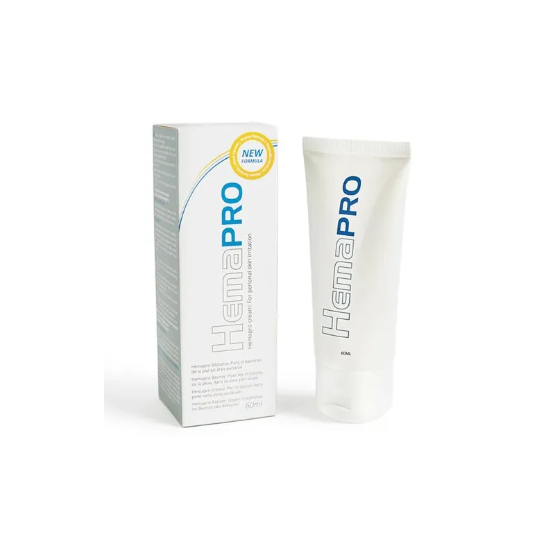Crème Hemapro 500 Cosmetics 75 ml - Tube blanc pour traitement hémorroïdes externes