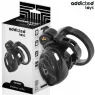 Cage de chasteté Addicted Toys Locked avec verrou éternel et 4 anneaux ajustables pour soumission masculine