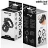 Cage de chasteté en métal Addicted Toys Locked taille M 8,5 cm avec serrure et clés, anneau pubien inclus