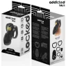 Gabbia di castità ADDICTED TOYS LOCKED Unbroken Den 9,8 cm con lucchetto e 3 anelli in ABS medicale