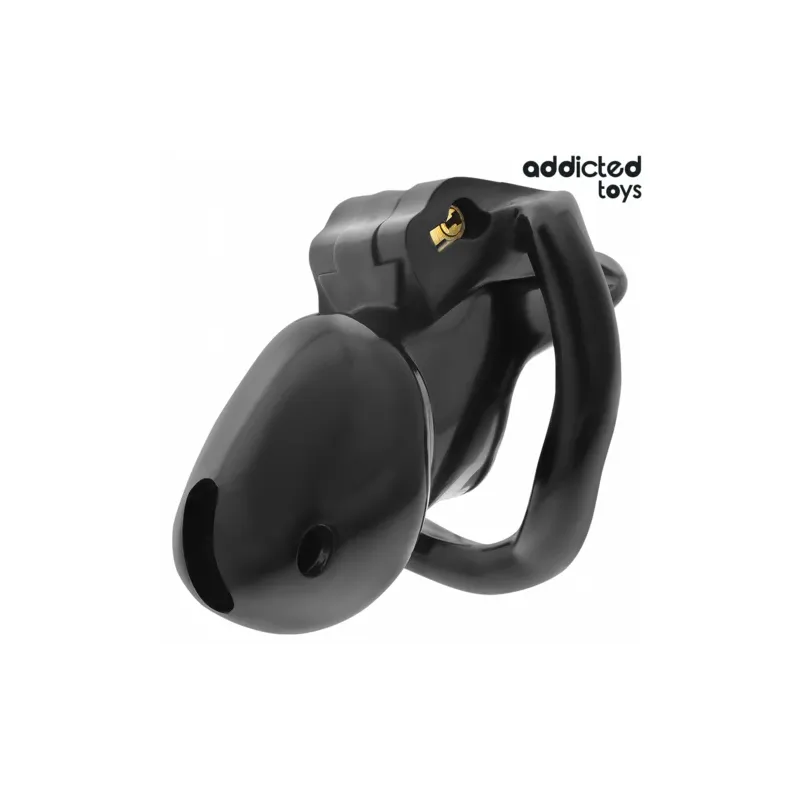 Jaula de castidad cerrable Addicted Toys Locked MINDNIGHT talla S vista general" }, { "fr": "Cage de chasteté Addicted Toys Lock
