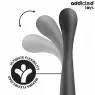 Progressiver Analmassager Addicted Toys aus medizinischem Silikon 22,5 cm - progressive Dicke für tiefe Stimulation