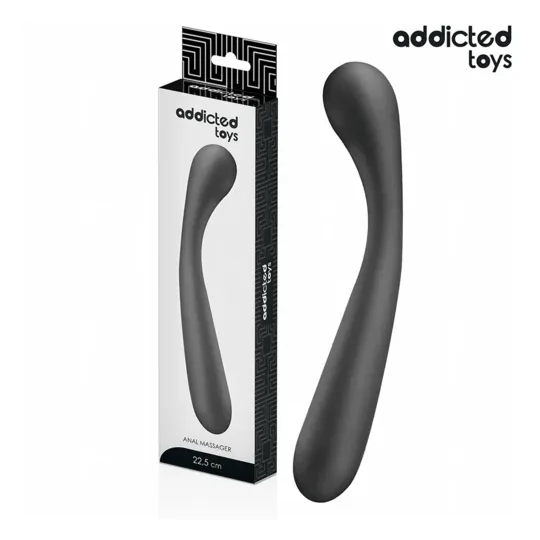 Masseur anal progressif Addicted Toys en silicone médical 22,5 cm - épaisseur progressive pour stimulation profonde