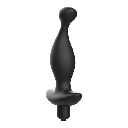 Addicted Toys vibrating anal massager in medical silicone - full view