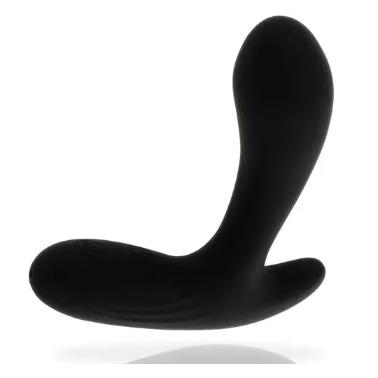 Massaggiatore anale vibratore Addicted Toys nero ricaricabile USB 30 funzioni silicone