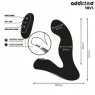 Masseur de prostate oscillant Addicted Toys en silicone violet avec télécommande mode pulsation