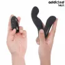 Masseur de prostate oscillant Addicted Toys en silicone violet avec télécommande mode pulsation