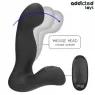 Oszillierender Prostata-Massager Addicted Toys aus violettem Silikon mit Fernbedienung Pulsationsmodus