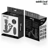 Masseur de prostate rotatif Addicted Toys en silicone médical noir avec télécommande