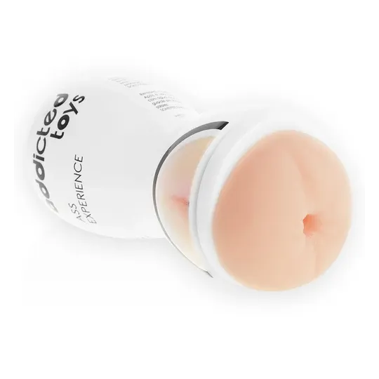 Masturbateur anal Addicted Toys en TPR sans phtalates, texture réaliste pour plaisir masculin
