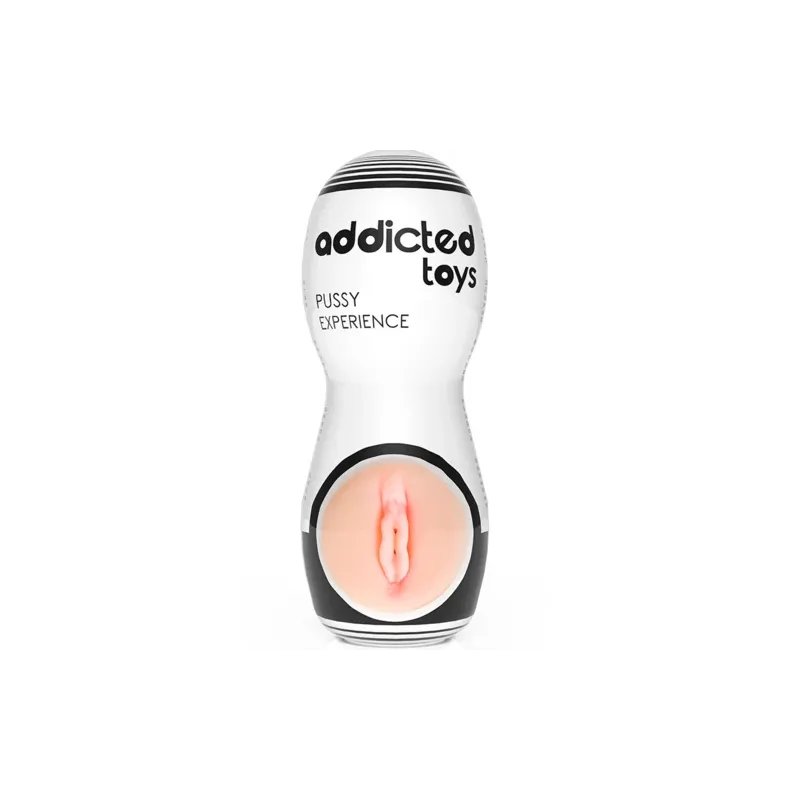 Masturbatore vagina realistico TPR ADDICTED TOYS – stampo anatomico per uso singolo o di coppia.