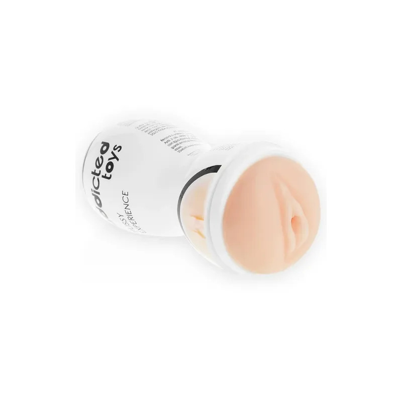 Masturbatore vagina realistico TPR ADDICTED TOYS – stampo anatomico per uso singolo o di coppia.