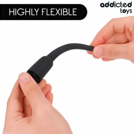 Addicted Toys doccia anale in silicone morbido con adattatore universale per doccia, igiene intima, lunghezza 148mm