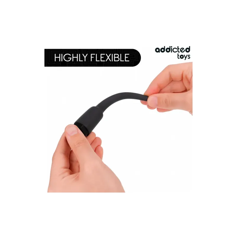 Addicted Toys doccia anale in silicone morbido con adattatore universale per doccia, igiene intima, lunghezza 148mm