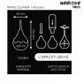 Travel anal douche 220 ml Addicted Toys overview ergonomic bulb