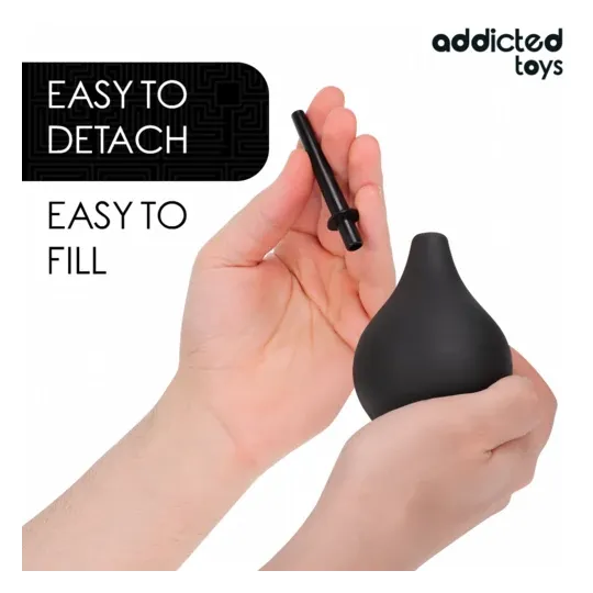 Travel anal cleanser Addicted Toys 160ml flexible bulb front view