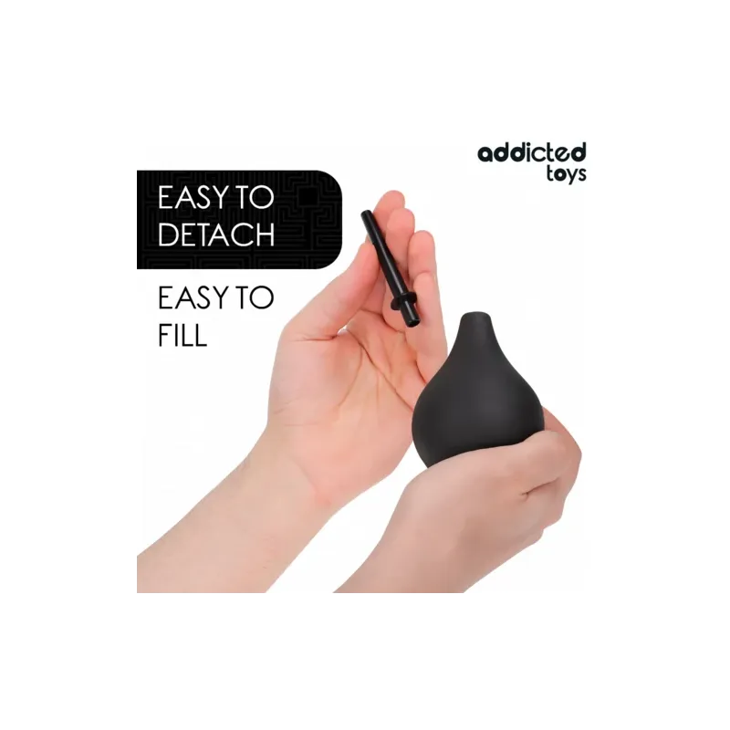 Reise-Analdusche Addicted Toys 160ml flexible Birne Vorderansicht