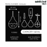 Travel anal cleanser Addicted Toys 160ml flexible bulb front view