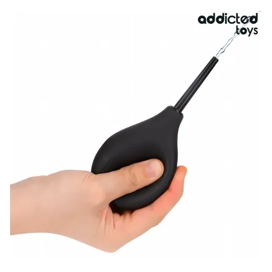 Detergente anale da viaggio Addicted Toys 160ml pera flessibile vista anteriore