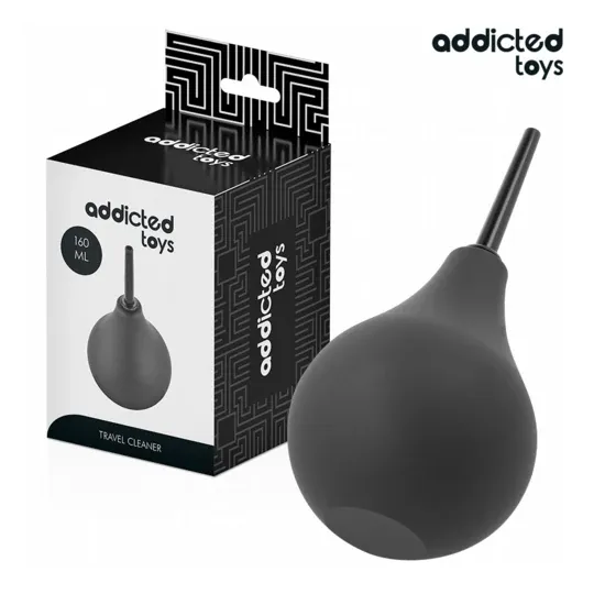 Nettoyant anal voyage Addicted Toys 160ml poire flexible vue avant