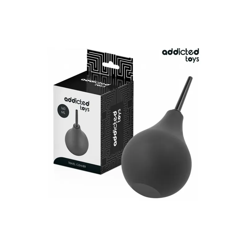 Reise-Analdusche Addicted Toys 160ml flexible Birne Vorderansicht