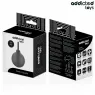 Addicted Toys limpiador anal Travel Size 90 ml de silicona transparente, vista frontal - pera anal compacta para higiene" }, "20