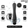 Douchette anale Addicted Toys blanche avec adaptateur universel et flexible PVC silicone