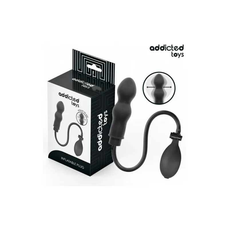 Plug anal inflable de silicona Addicted Toys - negro - tamaño ajustable para estimulación anal cómoda" }, "2058": { "fr": "Vue l