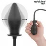 Plug anal inflable de silicona suave Addicted Toys - vista principal en negro" }, { "fr": "Plug anal gonflable Addicted Toys - v