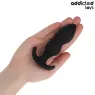 Grande plug anale in silicone medicale Addicted Toys, taglia L, 11,7 cm altezza, forma a sfera per espansione progressiva