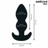 Plug anal large en silicone médical Addicted Toys, taille L, 11,7 cm hauteur, forme boule pour expansion progressive