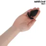 Medical silicone anal plug Addicted Toys size L full view black