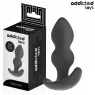 Addicted Toys medical silicone anal plug size S 10.3 cm, front view