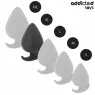 Addicted Toys XL silicone anal plug front view – for deep anal stimulation