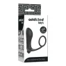 Plug anal vibrante con anillo pene negro silicona Addicted Toys vista general" } }, { "id_image": 2132, "alt": { "fr": "Détail d