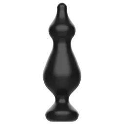 Progressive anal plug Addicted Toys 13,6 cm black silicone for beginner anal training