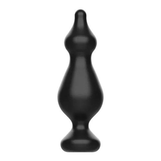 Progressive anal plug Addicted Toys 13,6 cm black silicone for beginner anal training