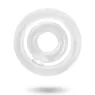 Anello penieno doppio silicone trasparente Addicted Toys - vista d'insieme