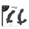 Massaggiatore prostatico vibrante in silicone nero Addicted Toys curvo per stimolazione del punto P e perineo