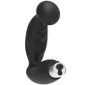 Wiederaufladbarer Prostatamassager Addicted Toys Modell 3 schwarz medizinisches Silikon 10 Vibrationsmodi