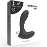 Wiederaufladbarer Prostatavibrator Addicted Toys Modell 4 schwarz aus medizinischem Silikon