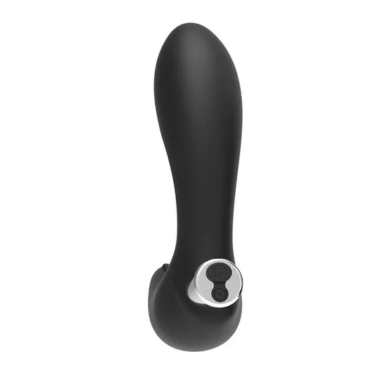 Vibratore prostatico ricaricabile Addicted Toys modello 4 nero in silicone medicale