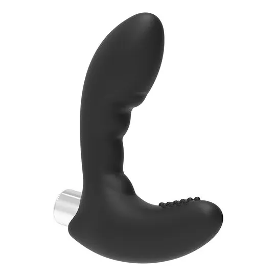 Vibratore prostatico ricaricabile Addicted Toys modello 4 nero in silicone medicale